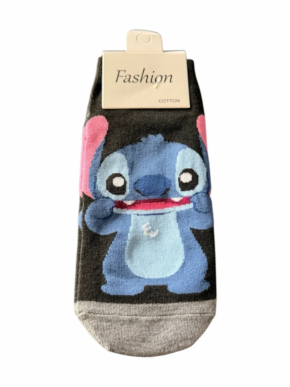 NWT-Stitch Ankle Socks Trio in Blue, Black & White